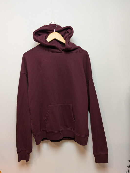 SWS Hoodie molleton bourgogne poche kangourou Streetwear M