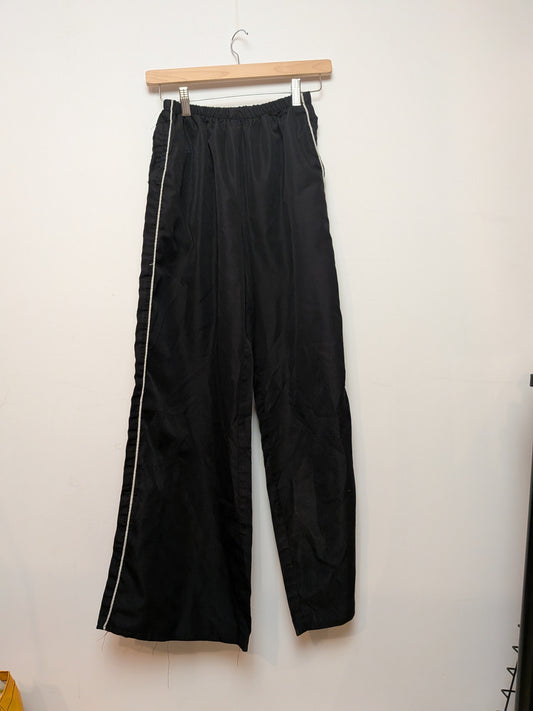 Sans marque Pantalon survêtement noir liseré blanc Sport M