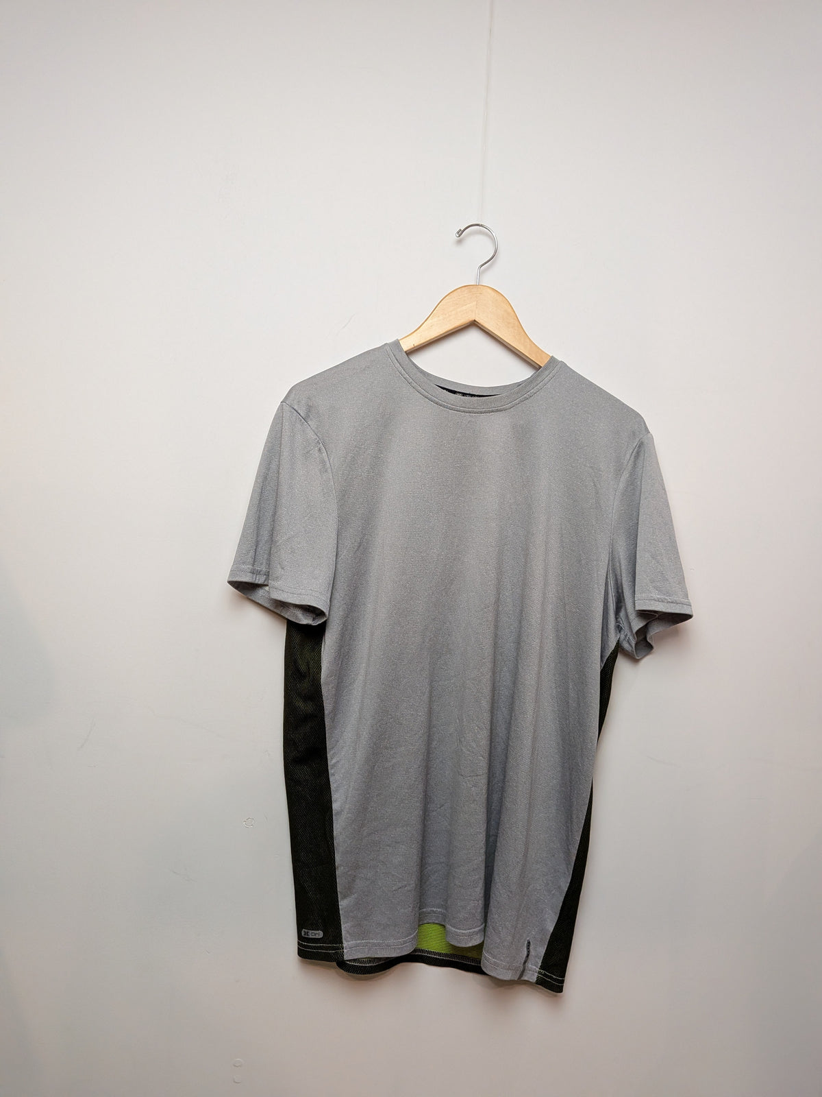 RBX T-shirt technique gris chiné empiècements mesh Sport "L"